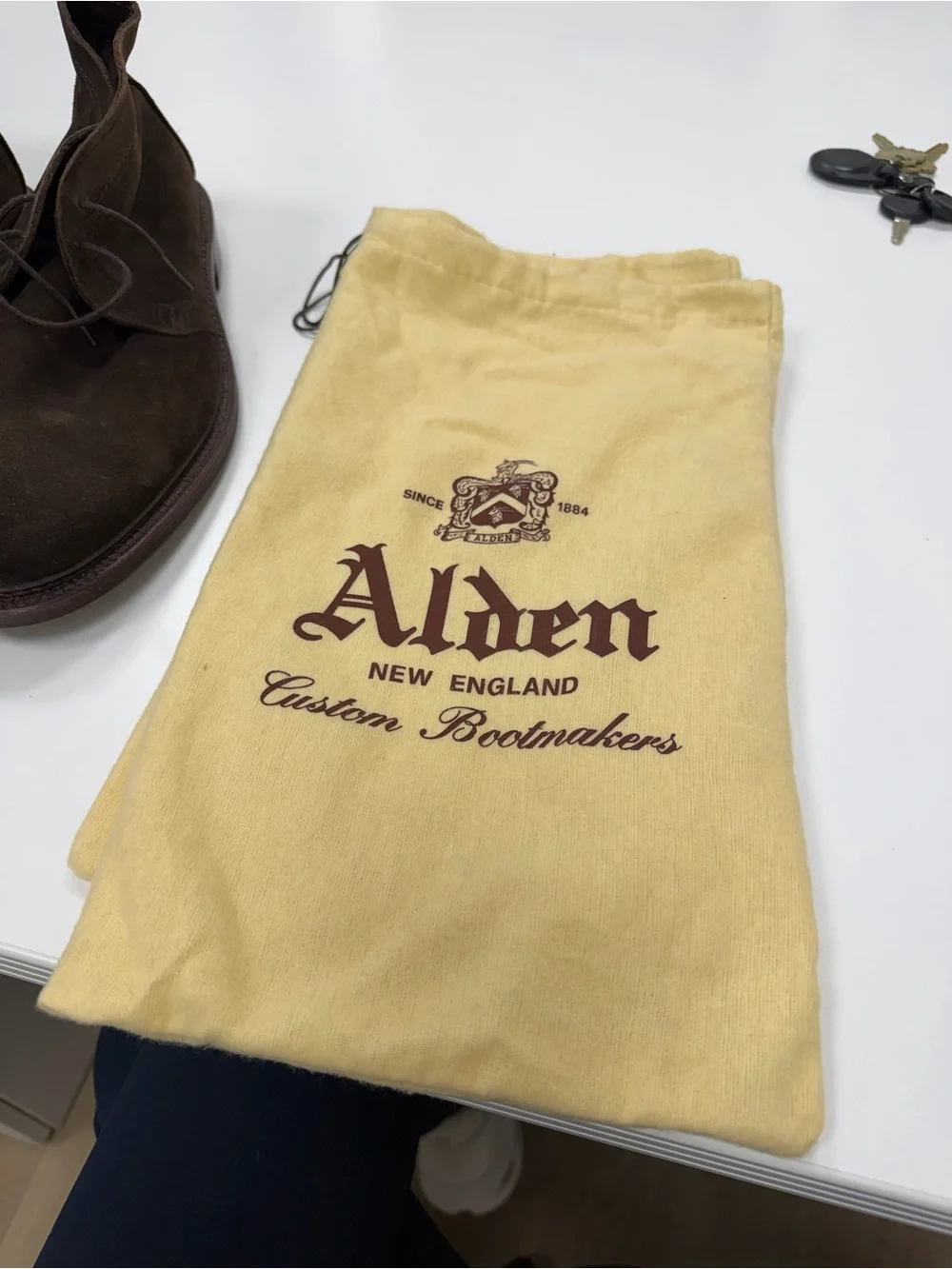 Alden suede boot